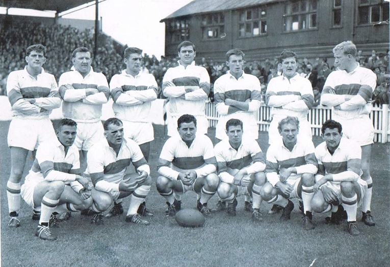 Wakefield Trinity v Hunslet 1955