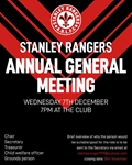 Stanley Rangers AGM 2022