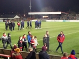 Half time parade at Wakefield Trinity