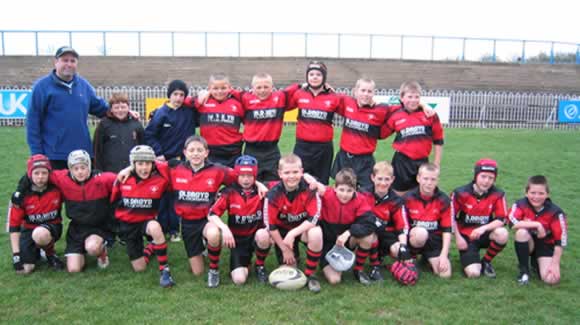 Under 12s Cup Final Team