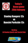 Under 12s 29th Feb game