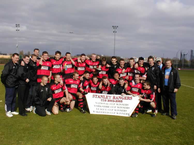 Under 18s Cup Winners 2002-3