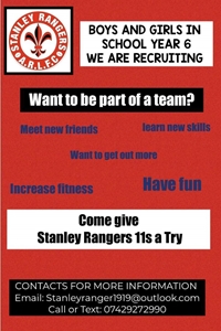 Under 11s players wanted