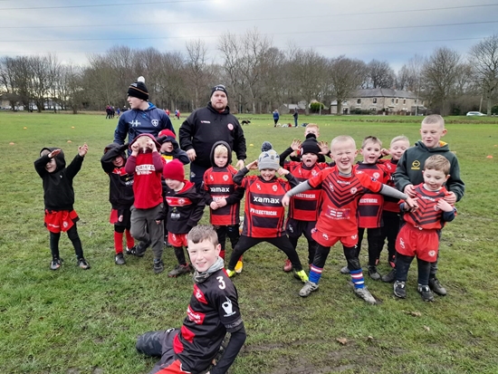 Mini Rangers training Jan 2022