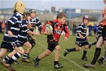 Under 10s in action