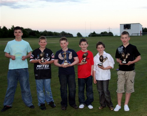 U12s award winners