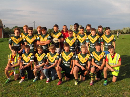 Stanley Rangers Under 14s team 2014