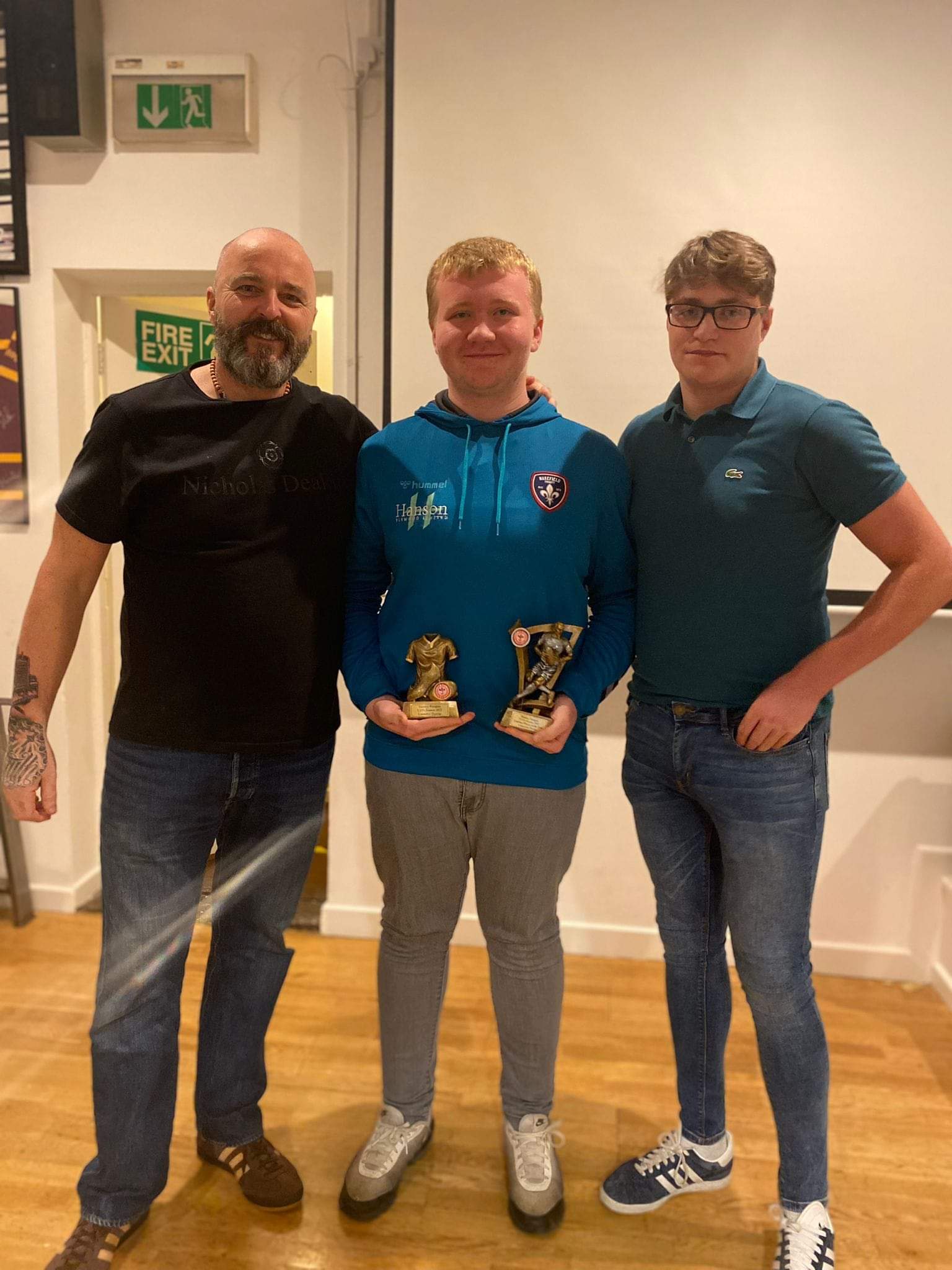 Under 15s Award Winners