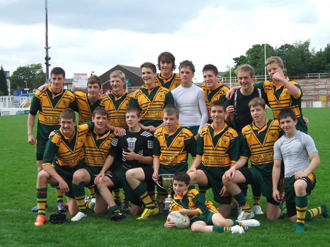 Stanley Rangers Under 15s Wakefield Cup Winners 2007
